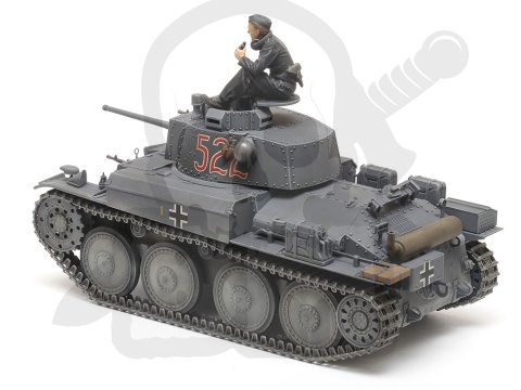 Tamiya 35369 Panzerkampfwagen 38(t) Ausf. E/F 1:35 model niemieckiego czołgu lekkiego