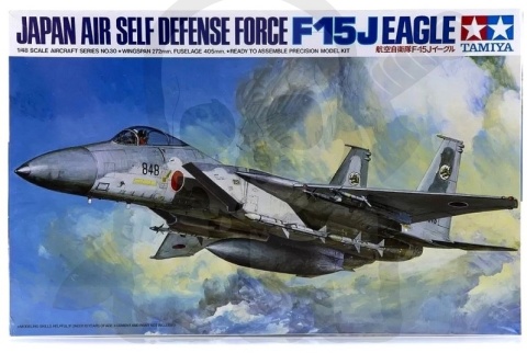 Tamiya 61030 Japan Air Self Defense Force F-15J Eagle 1:48 - model samolotu