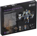 Vallejo 77272 True Metallic Metal - Starter Set 12 farb pędzelek figurka