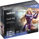 Vallejo 77273 True Metallic Metal - Core Set 60 farb 1 pędzelek