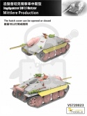 Vespid 720023 Jagdpanzer 38(t) Hetzer - Mid Production  Metal barrel + 3D Printed Parts + Metal Tow Cable
