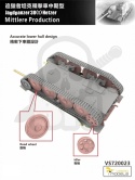 Vespid 720023 Jagdpanzer 38(t) Hetzer - Mid Production  Metal barrel + 3D Printed Parts + Metal Tow Cable