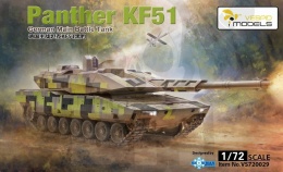 Vespid 720029 Panther KF51 German Main Battle Tank Metal Barrel + 3D Printed Parts