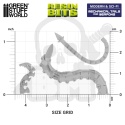 3D Printed Set Modern and Sci-fi Mechanical Tails and Weapons dla modeli