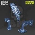 3D Printed Set Special Effects Running Water 1:48-1:35 - żywiczne efekty wodne