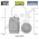 3D Printed Set Stackable Wooden Barrels 1:35 zestaw beczek do makiet