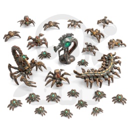 3D printed set - Swarm of Cybernetic Arachnids 1:48 cybernetyczne pajęczaki