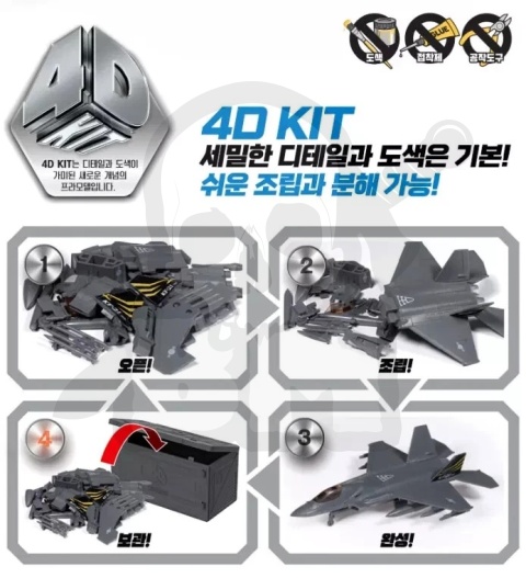 Academy 15401 4D Kit KAI KF-21 Boramae zestaw do złożenia