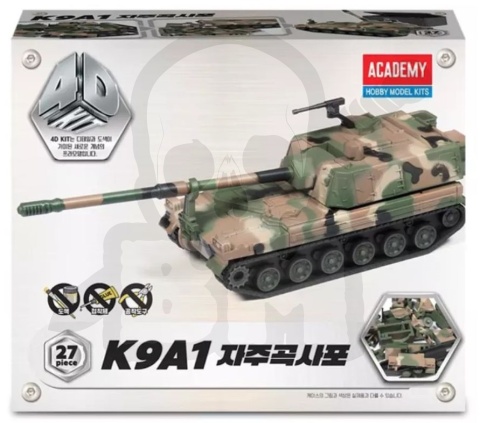 Academy 15403 4D Kit K9A1 Self-Propelled Howitzer zestaw do złożenia
