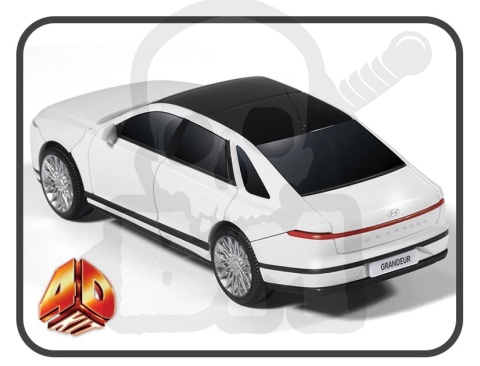Academy 15407 4D Kit Hyundai Grandeur GN7 zestaw do złożenia