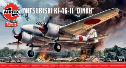 Airfix 02016V Mitsubishi Ki-46-II Dinah 1:72 model samootu
