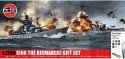 Airfix 50120 Waterline Set Sink the Bismarck 1:1200 zestaw 7 modeli okrętów
