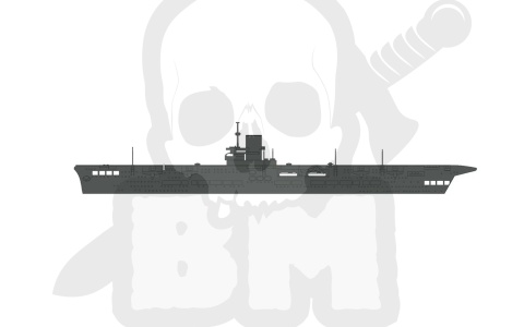 Airfix 50120 Waterline Set Sink the Bismarck 1:1200 zestaw 7 modeli okrętów