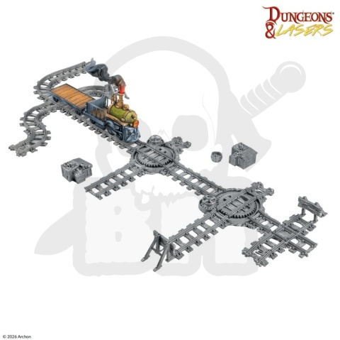 Archon DNL0153 Dwarven Train Set tereny do gier bitewnych i RPG