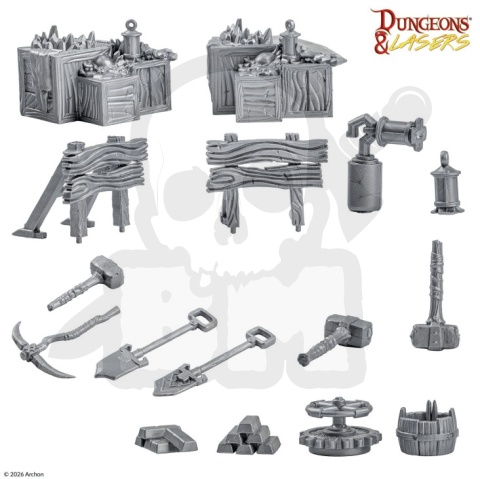 Archon DNL0153 Dwarven Train Set tereny do gier bitewnych i RPG