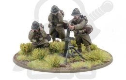 BOLT ACTION French Army 81mm medium mortar team - francuski moździerz
