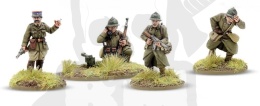 BOLT ACTION French Army HQ - 4 francuskich żołnierzy