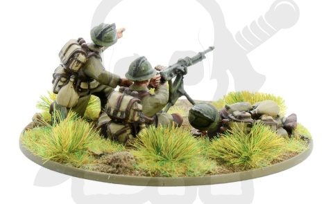 BOLT ACTION French Army MMG team - francuski karabin maszynowy Hotchkiss