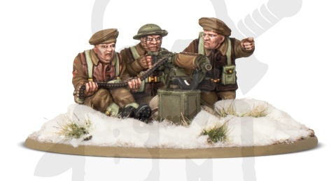 British & Canadian (winter) MMG Vickers - brytyjski karabin maszynowy