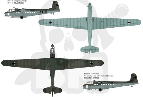 Bronco GB7009 DFS230V-6 Light Assault Glider W/ Deceleration rocket 1:72