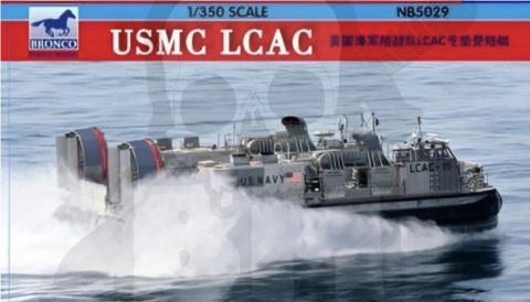Bronco NB5029 USMC LCAC 1:350 model amerykańskiego poduszkowca