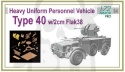Dragon 7425 Vehicle Type 40 W 2cm Flak 38 1:72 model pojazdu