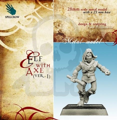 Elf with Axe (ver. 1) figurka żywiczna