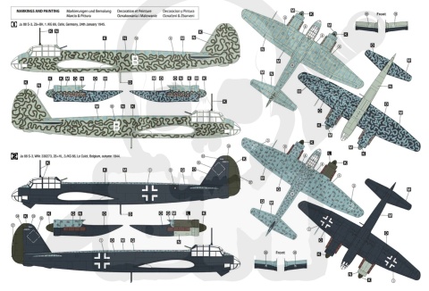 Hobby 2000 72089 Junkers Ju 88 S-3 1:72 model samolotu