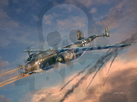 Italeri 91266 Dornier Do 217 J1/J2 Nachtjäger 1:72 model samolotu