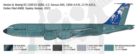 Italeri 91281 KC-135 R/FR Stratotanker 1:72 model samolotu