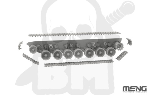 Meng 72012 German MBT Leopard 2A8 1:72 model czołgu