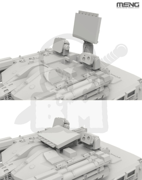 Meng 72017 Chinese Type 625E AA Gun & Missile Integrated Weapon System 1:72