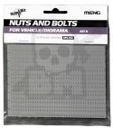 Meng SPS-009 Nuts And Bolts For Vehicle/Diorama Set D modele nakrętek