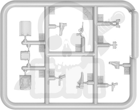 Mini Art 53069 U.S. Ammo-Loading Tank Crew 1:35 4 czołgistów