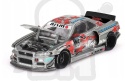 Mini Gt Kaido House 197 Nissan Skyline Gt-R (R34) Kaido Star Racing V1 1999