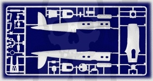 Roden 021 Heinkel 111A lotnictwa chińskiego 1:72 model samolotu