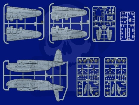 Roden 353 Short S.25 Sunderland Mk.III / Mk.V 1:144