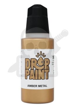 Scale 75: Drop Paint - Farbka do aerografu 17 ml - Amber Metal