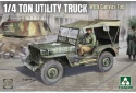 Takom 2214 US 1/4 Ton Utility Truck with Canvas Top 1:35 model samochodu