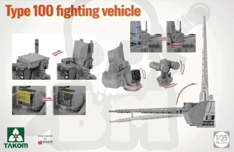 Takom 2224 Chinese Type 100 Infantry Fighting Vehicle 1:35 model wozu bojowego