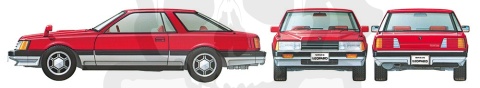 Tamiya 24378 Nissan Leopard 2-Door Hardtop 280X SF-L 1:24 model samochodu