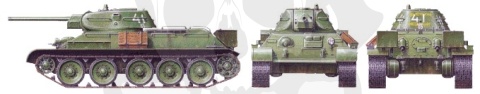 Tamiya 32515 Russian Tank T34/76 model 1941 Cast Turret 1:48 model czołgu
