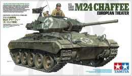Tamiya 35391 U.S. Light Tank M24 Chaffee European Theater 1:35 model czołgu