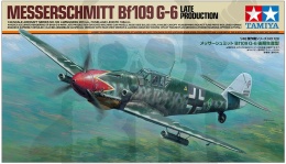 Tamiya 61128 Messerschmitt Bf-109 G-6 Late Production 1:48 model samolotu