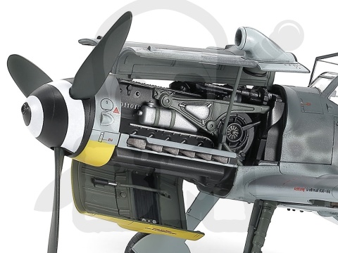 Tamiya 61128 Messerschmitt Bf-109 G-6 Late Production 1:48 model samolotu