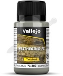 Vallejo 73809 Weathering FX - Thick Mud - Industrial 40 ml