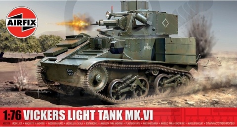 Airfix 02330 Vickers Light Tank Mk.VI 1:76