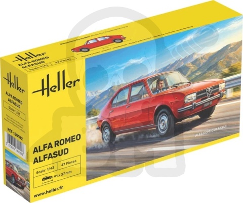 Heller 80182 Alfa Romeo Alfasud 1:43 model samochodu