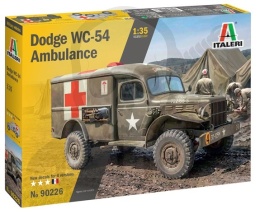 Italeri 90226 Dodge WC54 Ambulance 1:35 model pojazdu wojskowego