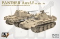 Takom 35003 Panther Ausf. F mit Schmalturm und Gummisparende Laufwerke Sd.kfz. 171 1:35